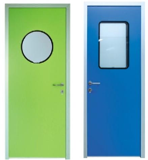 柳州绿平光、蓝平光钢质门